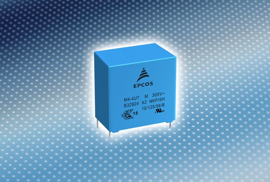 Film capacitors: TDK offers robust X2 capacitors for high-temperature requirements
